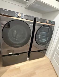 Samsung front load washer and dryer set