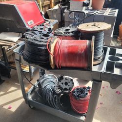 Wire By The Foot #6 =$.70 A Ft., #8 =$.45 A Ft