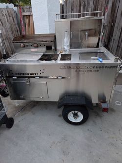 Hot dog cart