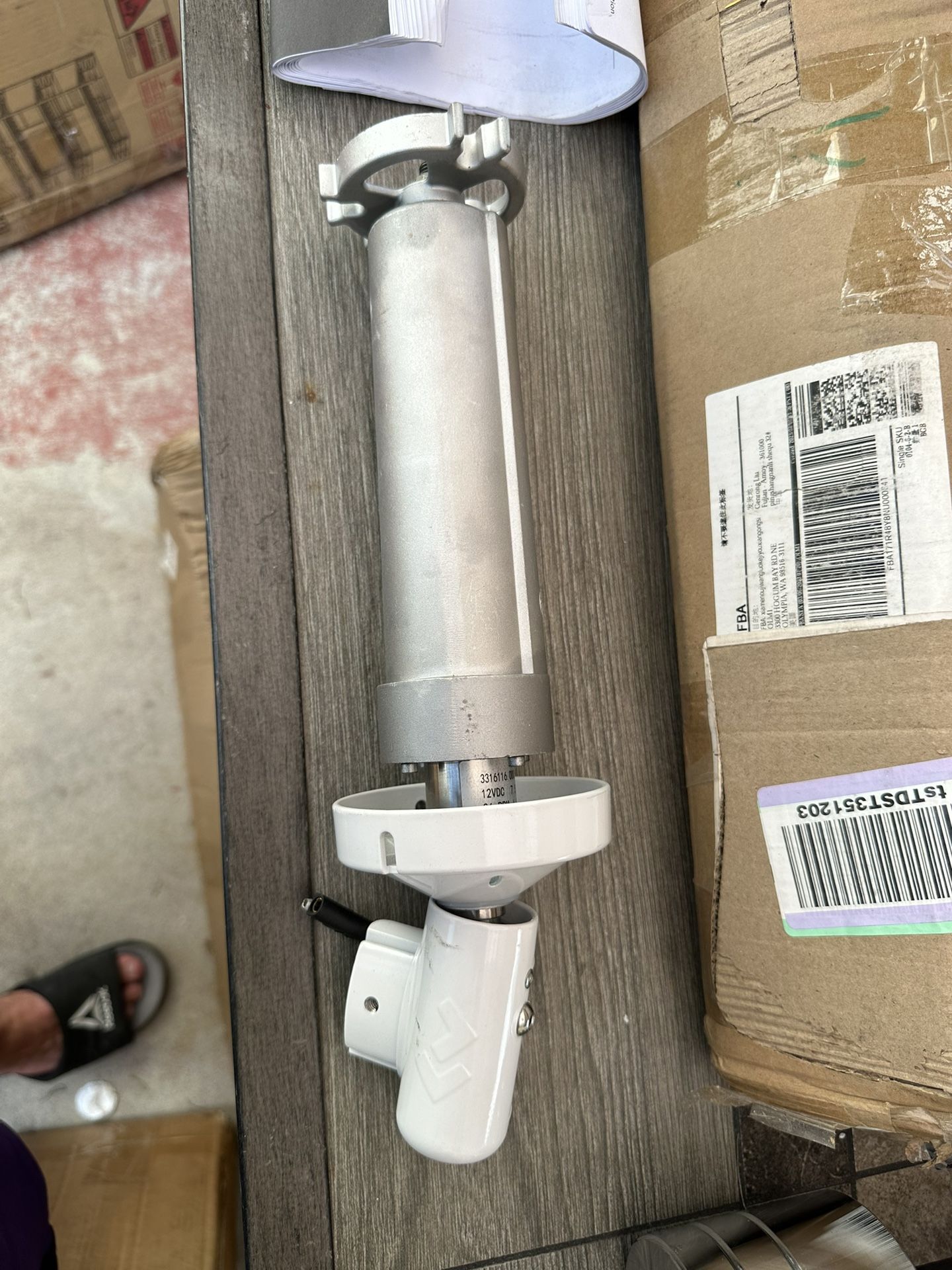 NEW Weather Pro Awning Motor Replacement (contact info removed).115B Awning Torsion Assembly for RV Awnings