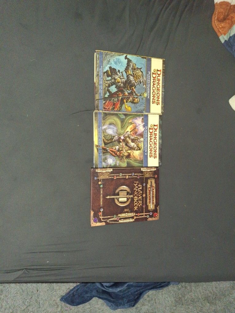 D And D player Handbooks