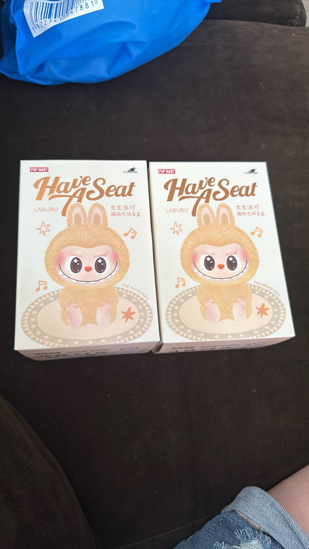 Pop Mart The Monsters Labubu "Have a Seat" vinyl plush mystery blind box