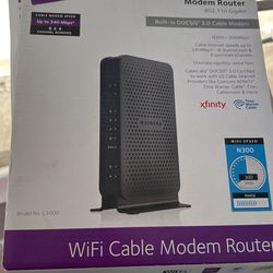 Netgear WiFi Cable Modem Router