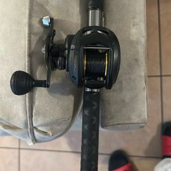 Penn Equal Sql400lplh And Catch The Fever Rod