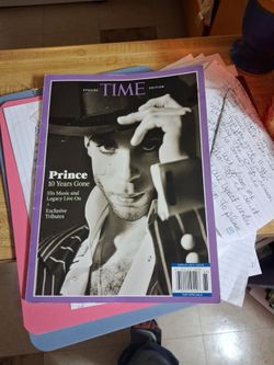 Prince special edition Time Magazine 2026 original\nGreat safe