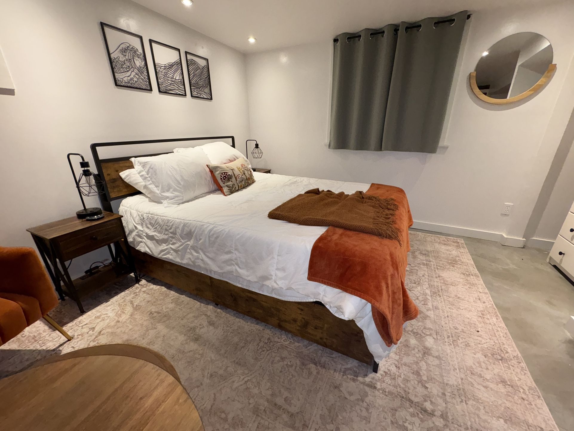 Queen Bed Frame With Storage