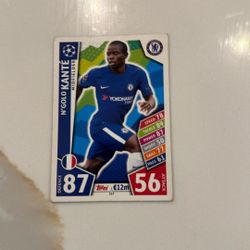 Rare Kante Soccer Card