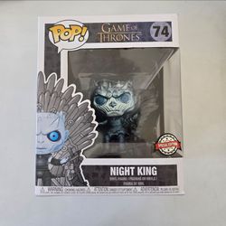 Night Kimg Game of Thrones Metallic Funko Pop