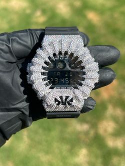 Custom Iced Out Casio G-Shock Watch