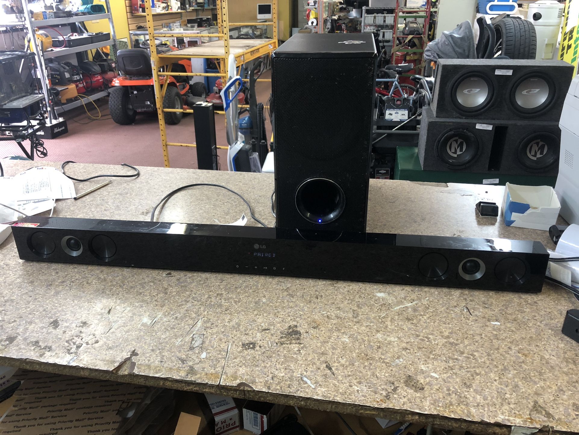 Lg Sound bar Subwoofer Nb3520A No Remote