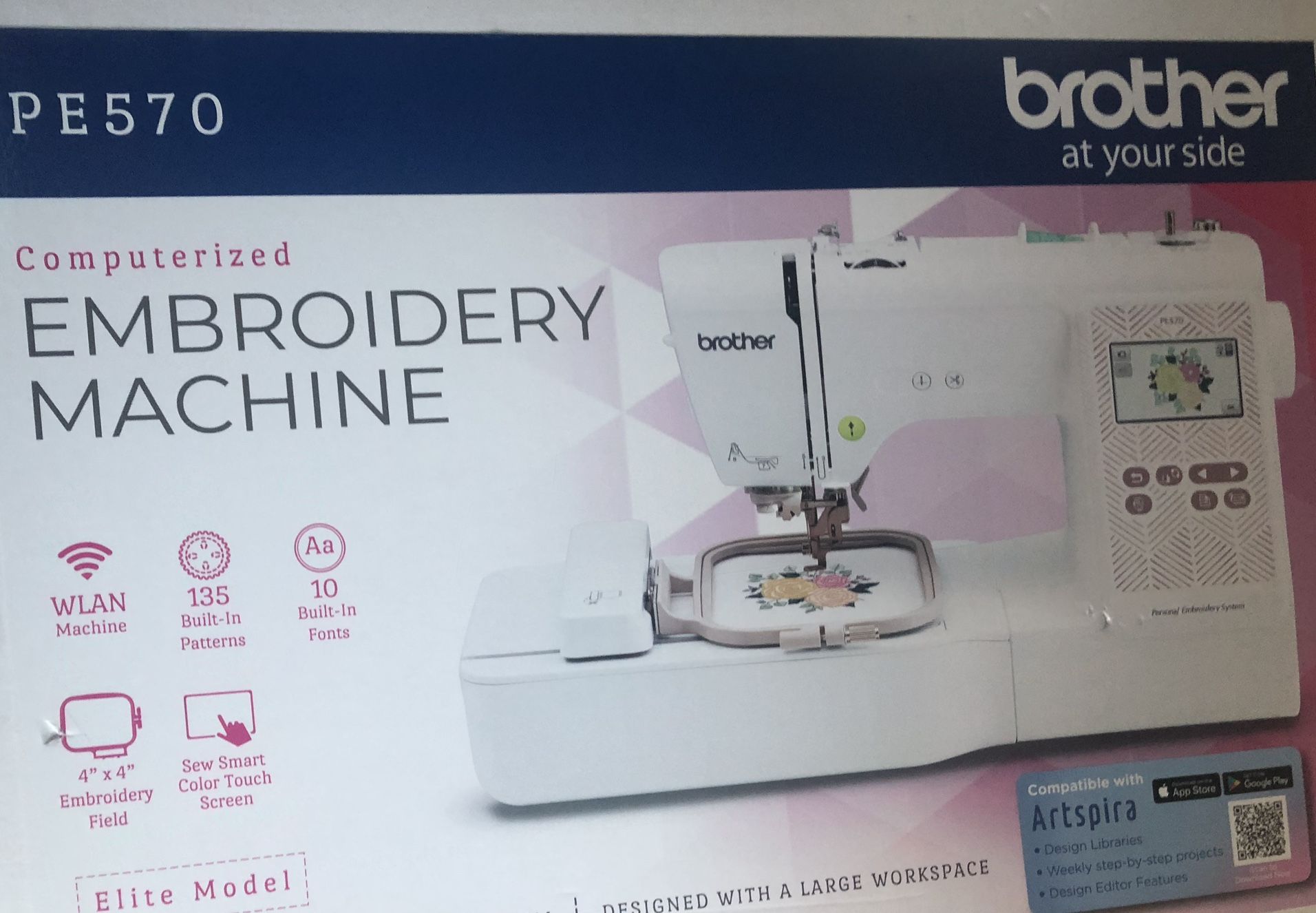 Brother PE570 Embroidery Machine