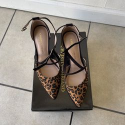 Leopard Print Heels 