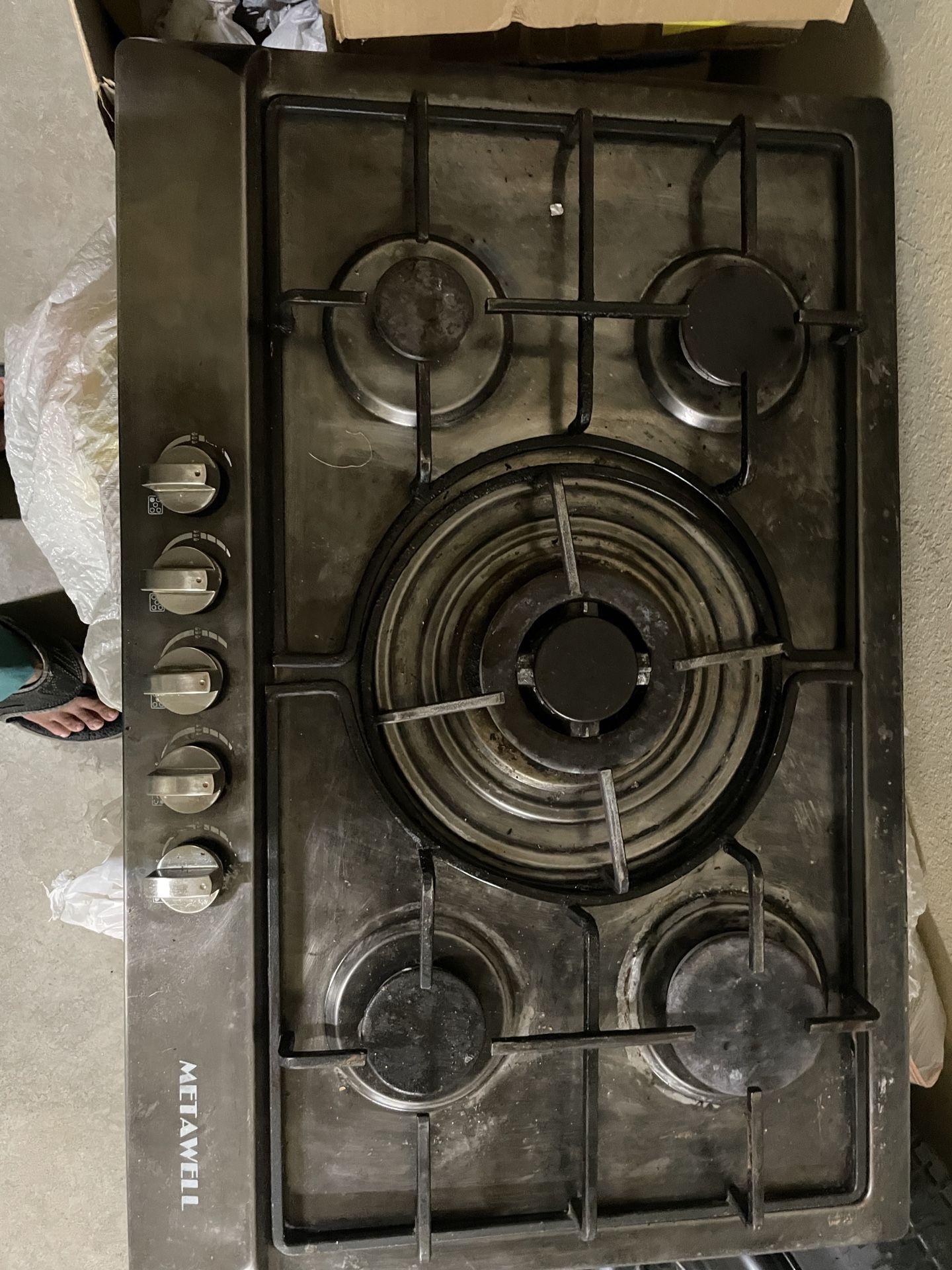 5 Burner Top Cook Stove