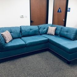 Laurissa - Sectional Sofa - Light Teal Linen
by ACME📌In Stock🚨Finance&Delivery Available