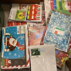 Christmas Boxes, Bags and Gift wrap paper