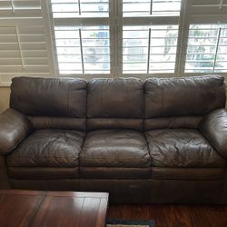 Genuine Leather Living Room Set