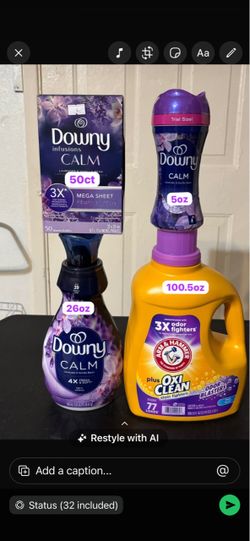 Arm & Hammer and Downy Calm bundle