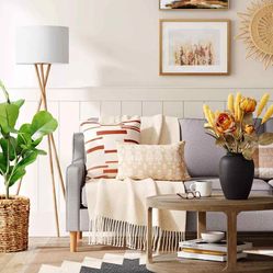 Floor Lamp Natural Tripod