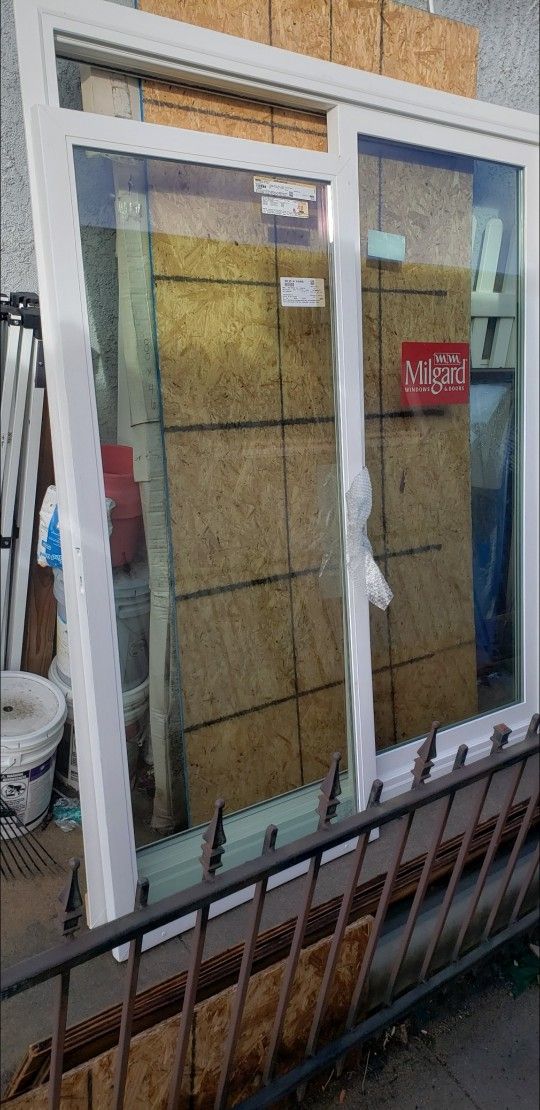 Retrofit Sliding Patio Door Left-hand 69x80.5 Milgard Tuscany Left-hand