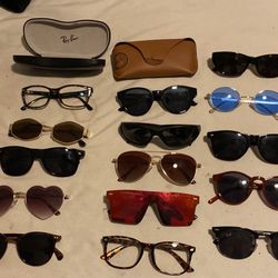 A lot Of Pairs Of Glasses