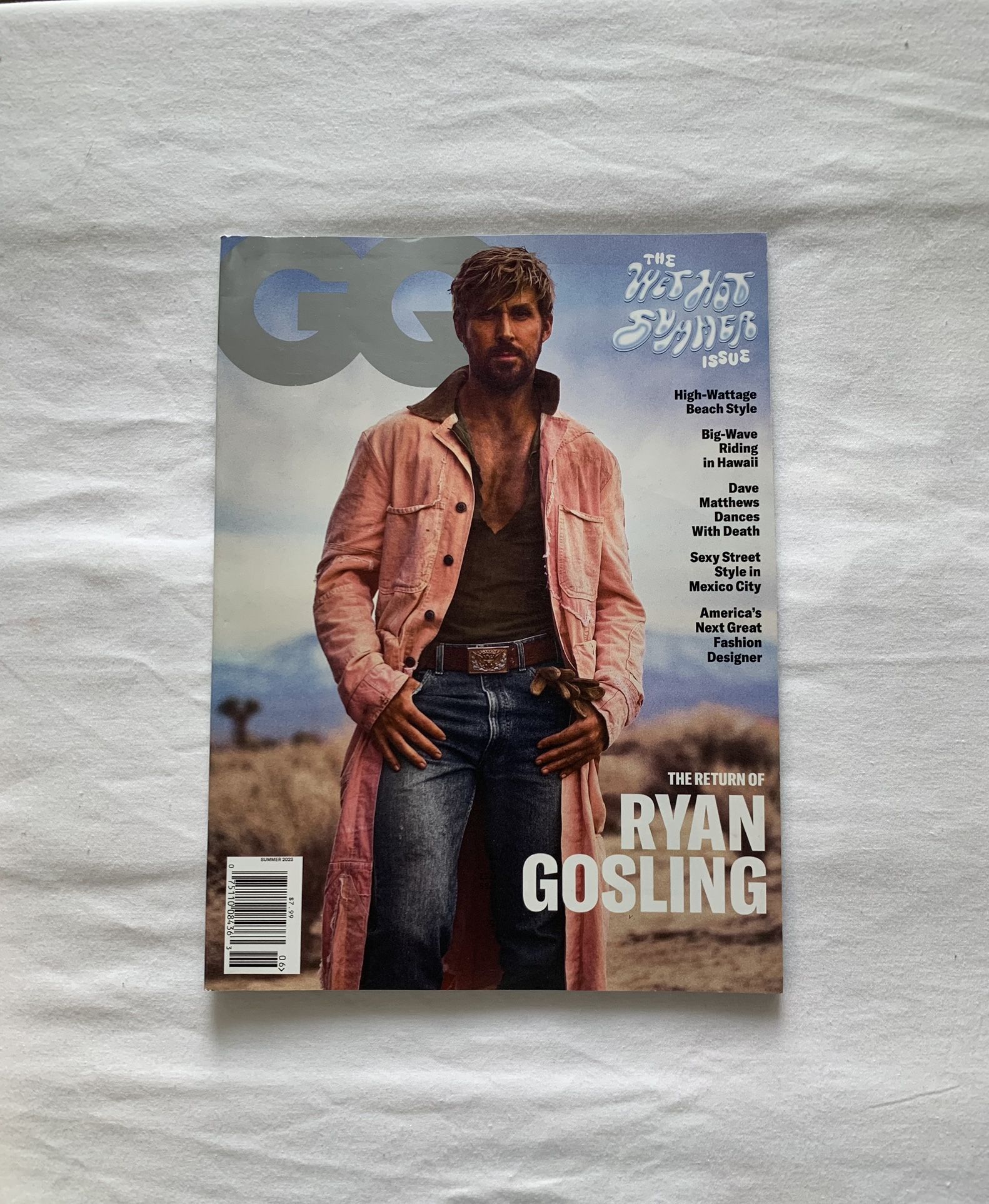 GQ Ryan Gosling “The Return of" Issue Summer 2023 Magazine