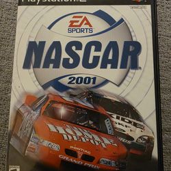 PS2 NASCAR 2001 Video Game  *CIB*