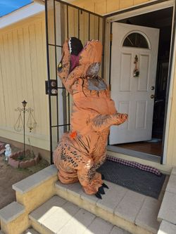 Dino costume inflatable large