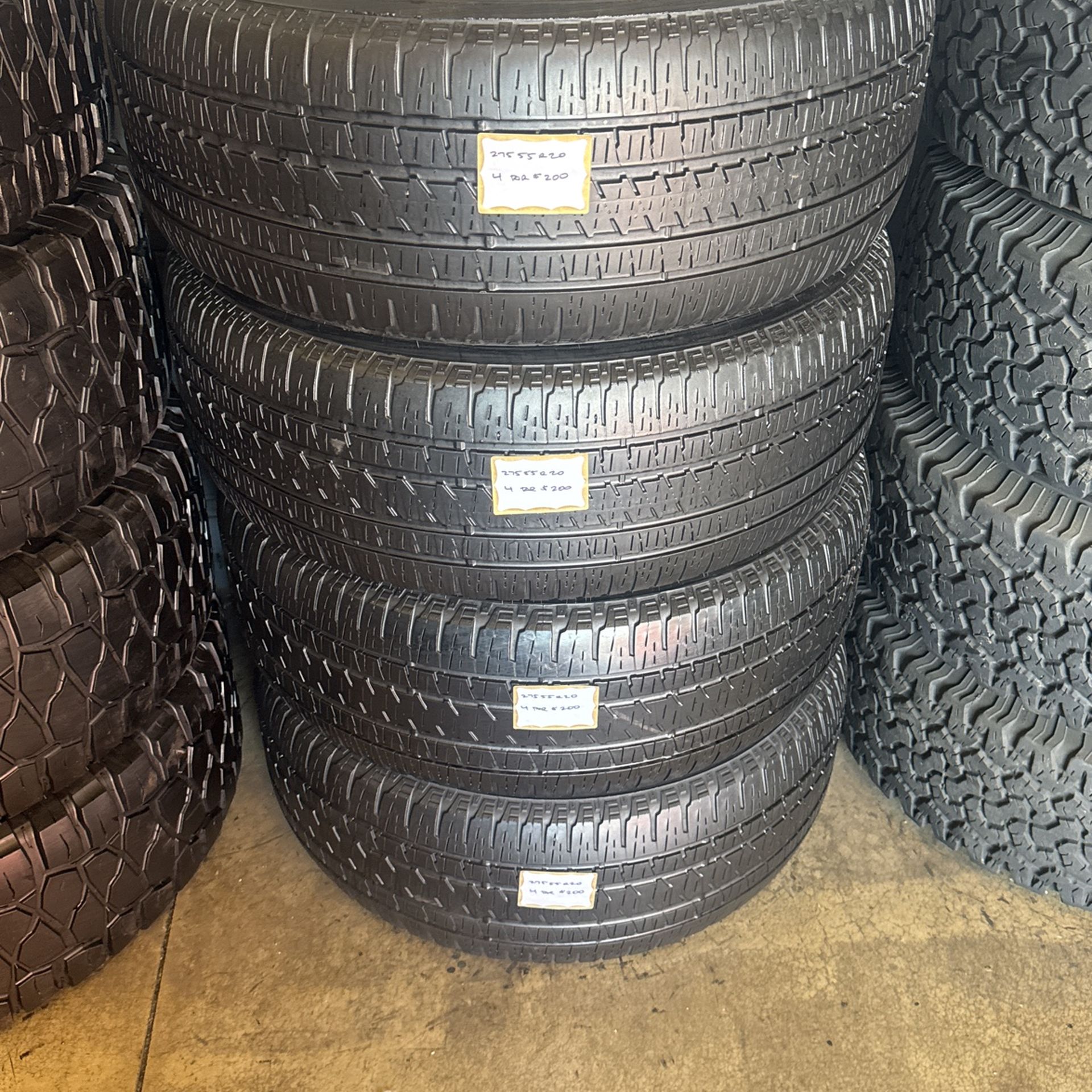 set of brand new tires 215/50R17 falken ZIEX ZE950 A/S for only