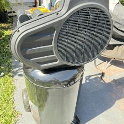 Husky belt drive compressor