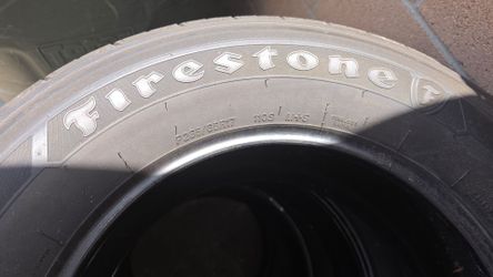 4 Firestone Tires, P265/65 r17 ($200 or best offer)