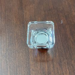 SQUARE CRYSTAL CABINET KNOB 