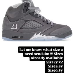 Wolf Grey Multiple Sizes Available 