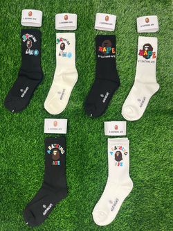 BAPE Socks — Brand New
