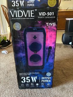 Vidvie Bluetooth speaker