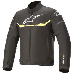 Alpinestars Adult's T-SP S WP Motorcycle Jacket Black/Yellow Fluo - Medium