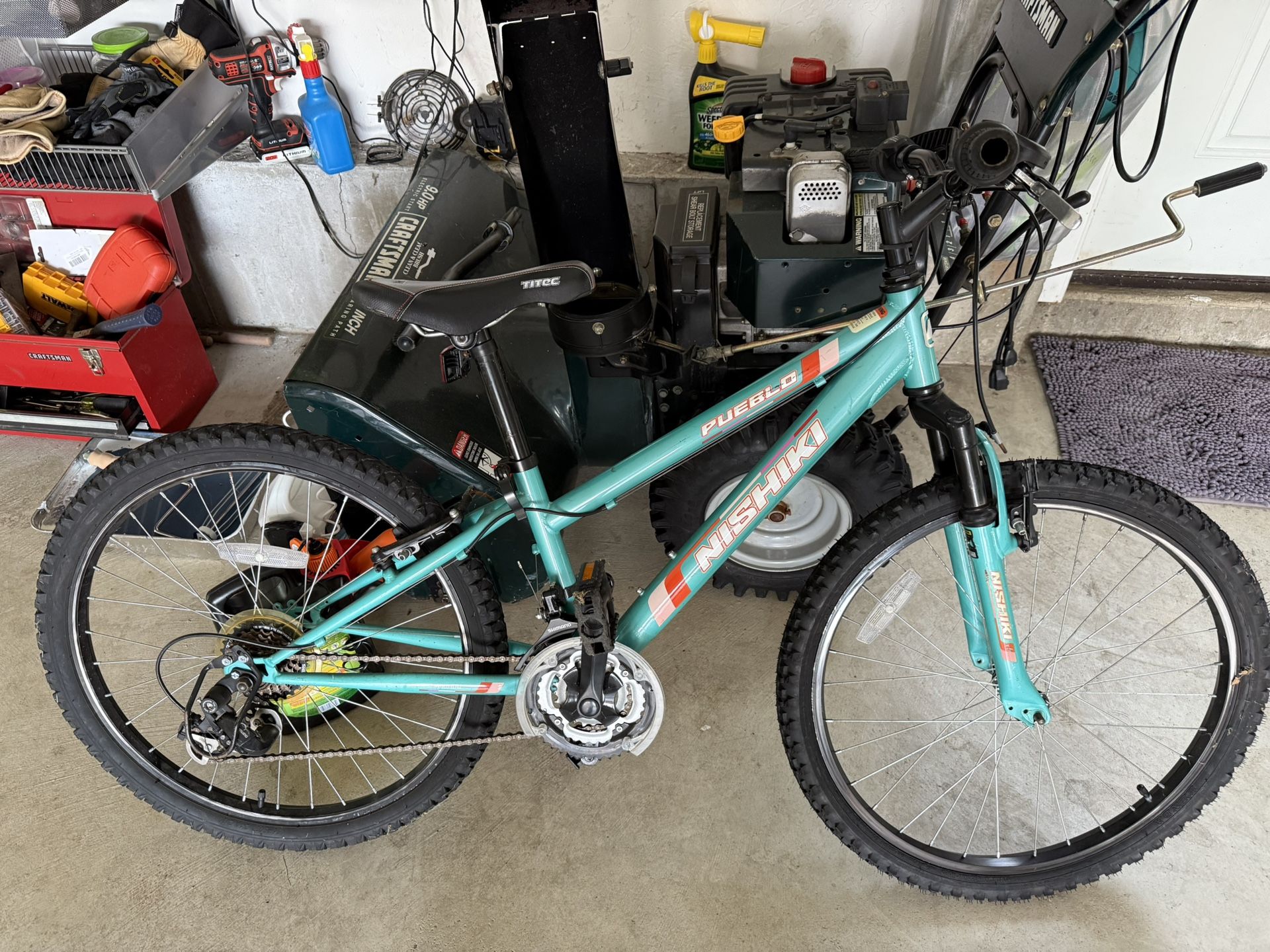 Nishiki Bike 24” Wheels 