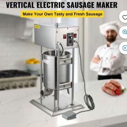 Electric Sausage Stuffer 20L/113.64lbs Capacity,