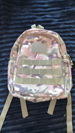 Tactical MOLLE Backpack Multicam Camo
