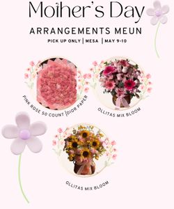 Mother Day Pre-order Flowers