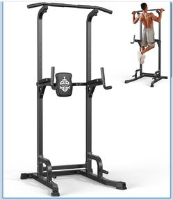 SPORTSROYALS Free Standing Pull Up Bar, Power Tower for Home Gym Training