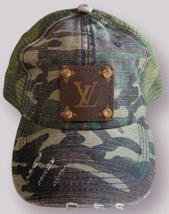 Vintage Louis Vuitton Camouflage Cap