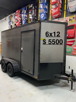 BRAND NEW 6x12 ENCLOSED TRAILER
