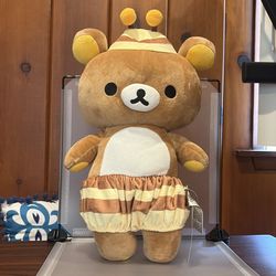 Y665-Rilakkuma Honey Bee plush toy from the brand San-X