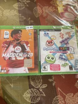 New Xbox Game $15 Each