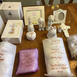 29 Precious Moments & 5 Cherished Teddies 