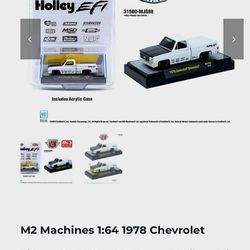 M2 1.64 Chevrolet Silverado 78 Holley EFI 
