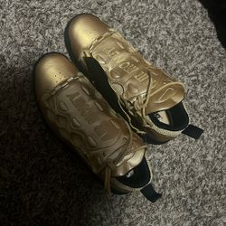 Air More Money Metallic Gold Black