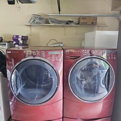 SET WASHER AND DRYER KENMORE XL CAPACITY GOOD CONDITION BOTH ELECTRIC HEAVY DUTY DELIVERY AVAILABLE WE DO REPAIRS 