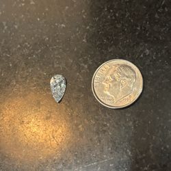 New Loose Certified 1.16 Carat Pear Cut Lab Diamond F VS1