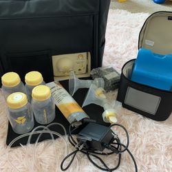 MEDELA BREAST PUMP COMPLETE SET